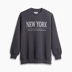 REDWOOD - Sudadera Franela Oversize Mujer