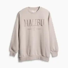 REDWOOD - Sudadera Franela Oversize Mujer