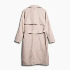 REDWOOD - Abrigo Largo Trench Coat Mujer