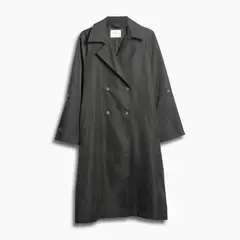 REDWOOD - Abrigo Largo Trench Coat Mujer