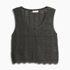 REDWOOD - Top Tejido Chaleco Mujer