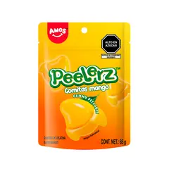 AMOS - Gomitas Peelerz Sabor Mango Bolsa 65 g