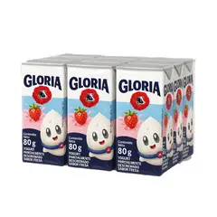 GLORIA - Yogurt para Ninos Fresa Caja 6 Und