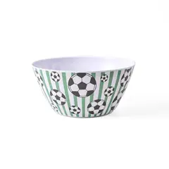 CASA JOVEN - Bowl Hondo Melamine Pelota de Fútbol 25 cm