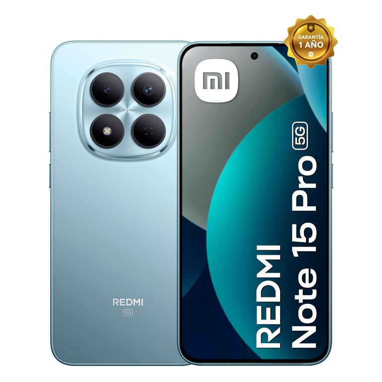 Smartphone Redmi Note 15 Pro 5G Azul Graciar 8Gb