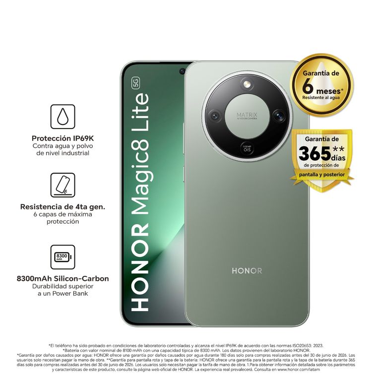 Smartphone Magic 8 Lite 8Gb+512Gb Forest Gree