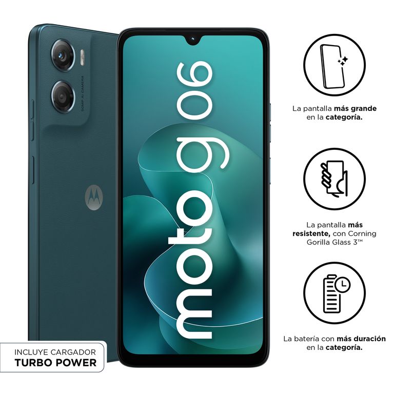 Smartphone Moto G06 4+256 Azul