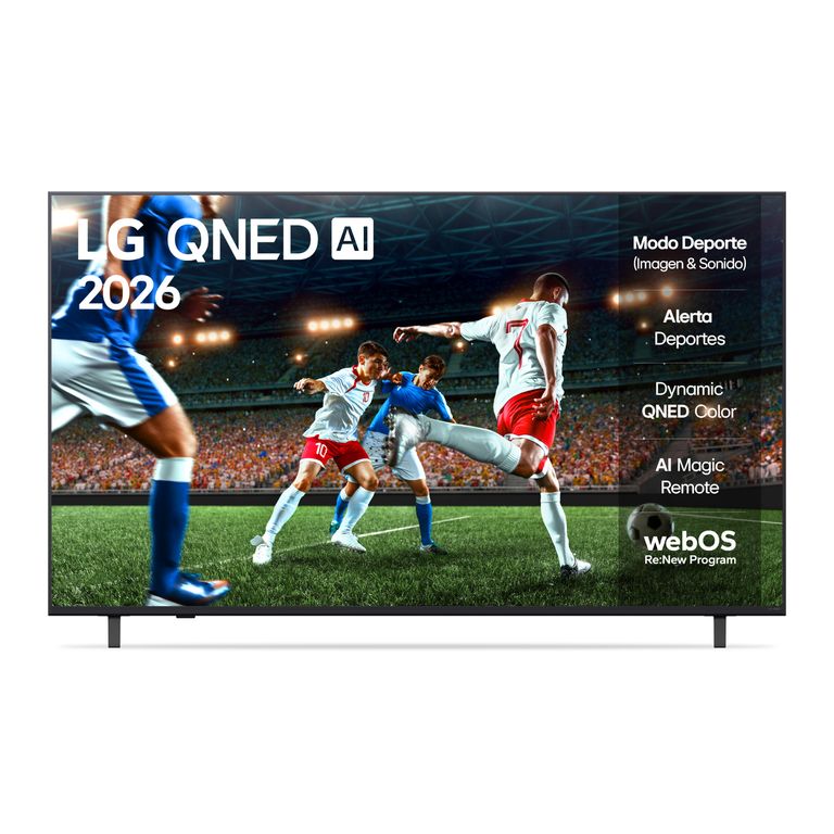 Televisor 86'' QNED Webos Ai Smart Tv 4K
