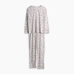 REDWOOD - Pijama Larga Tejida Mujer