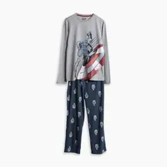MARVEL - Pijama Capitan America Hombre Redwood