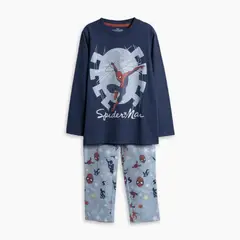 MARVEL - Pijama Franela Spiderman Niño Redwood