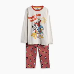 DISNEY - Pijama Franela Mickey Niño Redwood