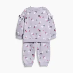 REDWOOD - Conjunto 2P Sudadera Vuelos Bebé Niña
