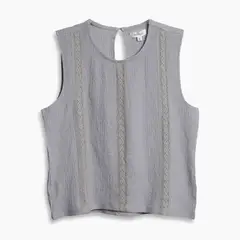 REDWOOD - Blusa Macrame Mujer