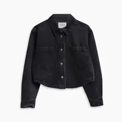 REDWOOD - Casaca Jean Crop Mujer