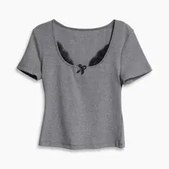 REDWOOD - Polo Encaje Mujer