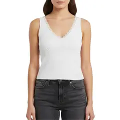 REDWOOD - Top Textura Encaje Mujer