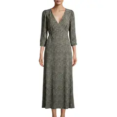 REDWOOD - Vestido Largo Textura Mujer