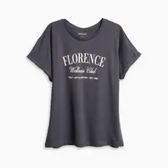 REDWOOD - Polo Estampado Manga Corta Mujer