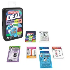 HASBRO GAMES - Monopoly Deal Edición Copa Mundial FIFA 2026