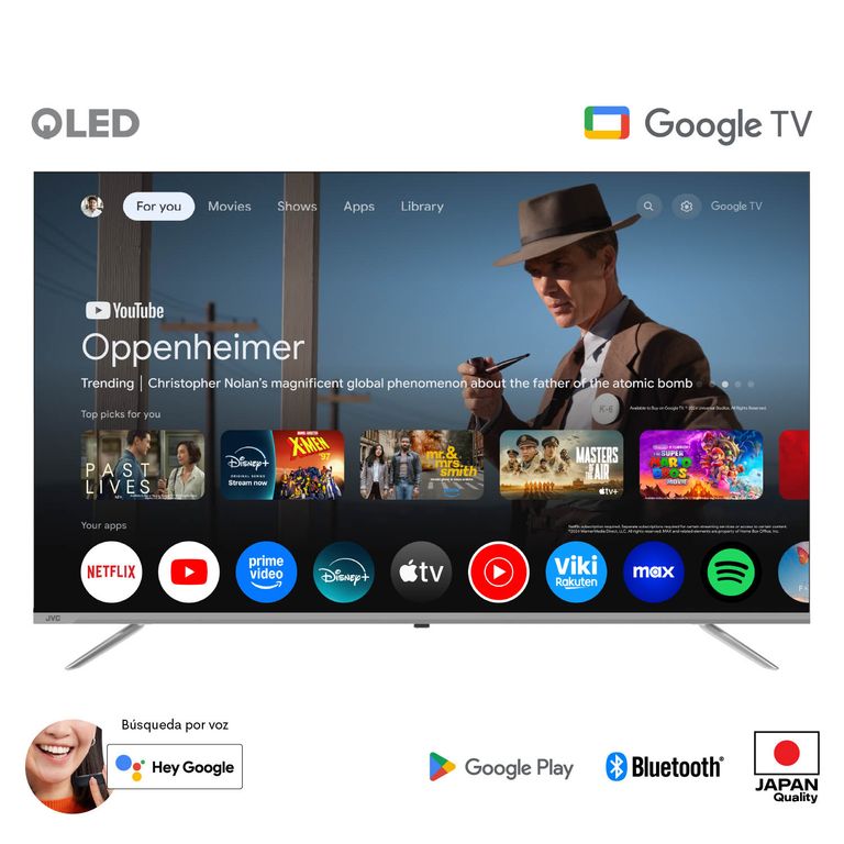 Televisor 58'' QLED 4K UHD Google TV