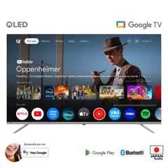 JVC - Televisor 58'' QLED 4K UHD Google TV