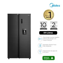 Midea - Refrigeradora Side By Side 51L