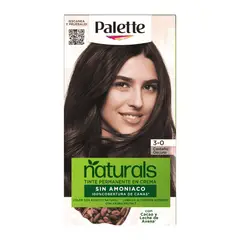 undefined - Tinte Palette Naturals Sin Amoniaco 3-0 Castaño Oscuro
