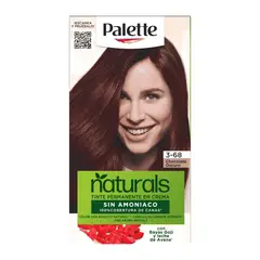 undefined - Tinte Palette Naturals Sin Amoniaco 3-68 Chocolate Oscuro