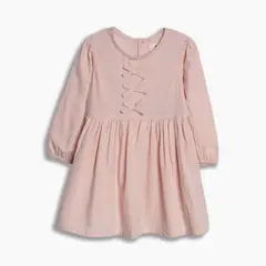 REDWOOD - Vestido Lazos Manga Larga Bebé Niña