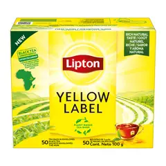 LIPTON - Té Yellow Label Caja 50 Sobres