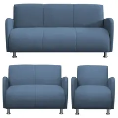 CASABELLA - Juego De Sala 321 Navia Acero