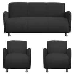 CASABELLA - Juego De Sala 311 Navia Negro