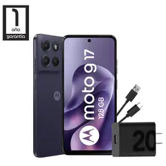MOTOROLA - Celular Moto G17 4GB 128GB Arándano