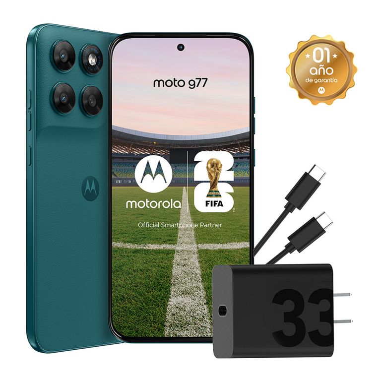Smartphones Moto G77 8+256 Esmeralda