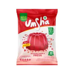 UMSHA - Gelatina Fresa Bolsa 130 g