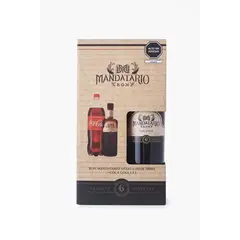 MANDATARIO - Pack Ron Botella 700 mL + Coca Cola Botella 1.5 L