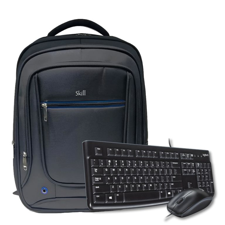 Kit Mochila + Mouse + Teclado