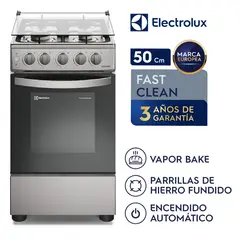 Electrolux - Cocina a Gas 4 Hornillas 50 cm