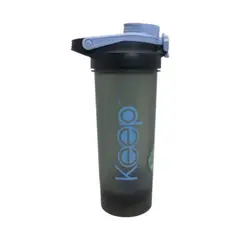 KEEP - Botella Sport Shaker Celeste 700mL