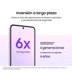 SAMSUNG - Celular Galaxy A37 8GB 256GB Light Violet