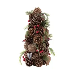 CASA JOVEN - Centro de Mesa Árbol de Piñas Navidad