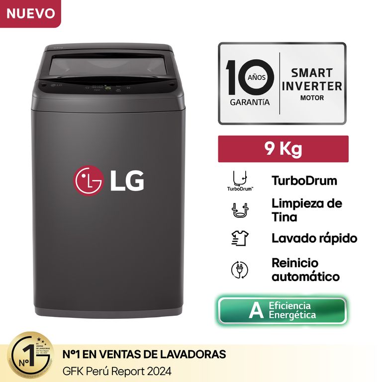 Lavadora 9 Kg Carga Superior Wt9Bvtb