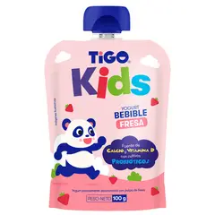 TIGO - Yogurt Bebible Kids Fresa Doypack 100 g