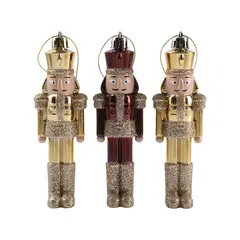 CASA JOVEN - Set X3 Colgantes Cascanueces Navidad
