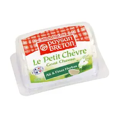 PAYSAN BRETON - Queso Rulo de Cabra Ajo y Finas Hierbas Empaque 100 g