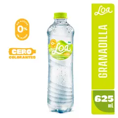 LOA - Agua Sabor Granadilla Botella 625 mL