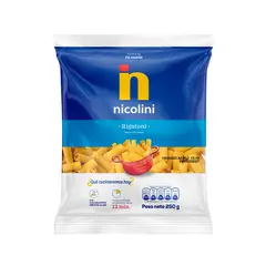 NICOLINI - Pasta Rigatoni Bolsa 250 g