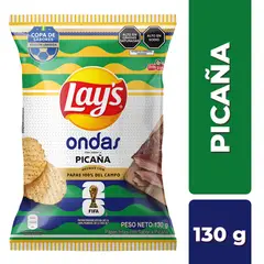 LAYS - Papas Ondas Picaña Bolsa 130 g