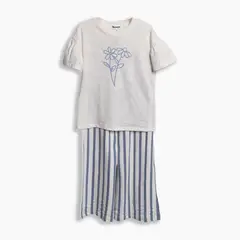 REDWOOD - Conjunto Pantalón Rayas Niña